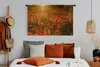 MuchoWow® Wandteppich Wandbehang Mohnblumen - Blumen - Produktbild-Vorschau 4