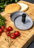 Hliníkový lis na hamburgery BBQ-Toro | Ø 11,8 cm | sivá Náhľad obrázku produktu 3