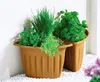 Pot de fleurs d'angle, set de 2 pots en terre cuite Pot de Voir les images du produit 5