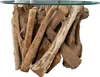 Tavolino design NATURE LOUNGE in legno di teak con piano Anteprima dell’immagine prodotto 10