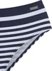 LASCANA Bikini-Hose Myst marine-weiß Größe 40 Produktbild-Vorschau 3