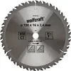 Wolfcraft 6735000 Kreissägeblatt Für Holz 190 Mm Silber  Produktbild-Vorschau 5