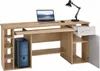 Schreibtisch Eiche grau Nachbildung Computertisch Bürotisch Produktbild-Vorschau 1