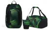 Satch, Schulrucksack-Set AIR Seismic Green 3-teilig Produktbild-Vorschau 1