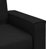 vidaXL Zweisitzer-Sofa Schwarz 180 cm Kunstleder Produktbild-Vorschau 4
