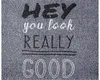 Fußmatte Vision You Look anthrazit 40x80 cm Produktbild-Vorschau 2