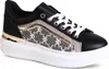 topschuhe24 2623 Damen Print Sneaker Plateau Glitzer Produktbild-Vorschau 1