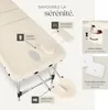 Table de massage pliable KO TAO - beige Voir les images du produit 3