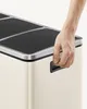 SONGMICS Odpadkový koš kuchyňský, 3 x 18 l, systém třídění Náhled obrázku produktu 3