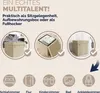 CASARIA® Hocker mit Stauraum Faltbar Deckel Gepolstert Produktbild-Vorschau 6