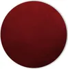 Kissenbezug rund 80 cm bordeaux Leinenoptik Kissenhülle Produktbild-Vorschau 1