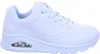 A white Skechers sneaker is shown from the side against a white background. Produktbild-Vorschau