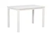 Woodroom Tisch Kota Hevea massiv weiß lackiert 110x75x70 cm Produktbild-Vorschau 1