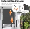 A balcony with a retractable awning installed. Anteprima dell’immagine prodotto