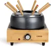Livoo Fonduetopf 2 L 800 W Schwarz und Holz für 8 Personen Produktbild-Vorschau 1
