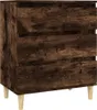 vidaXL Sideboard Räuchereiche 60x35x70 cm Holzwerkstoff Produktbild-Vorschau 2