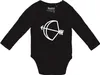 Huuraa Baby Body Schütze Sternzeichen Symbol 74 Black  Produktbild-Vorschau 1