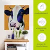 ARTland Wandbild, selbstklebend Kuh Angelika Größe: 40x40 Produktbild-Vorschau 2