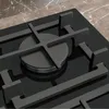 Piano cottura a gas da 75 cm con 5 fuochi, 11500 w, nero Anteprima dell’immagine prodotto 6