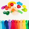 Holz Schneideset für Kinder – 14-teilig – magnetische Produktbild-Vorschau 6