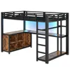 Hoogslaper 140x200 cm met geïntegreerd bureau, Productafbeelding-voorbeeld 14