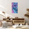 Bild auf Leinwand - Leinwandbild - Einteilig - Blätter Rosa Produktbild-Vorschau 7
