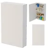 Mobile Da Bagno Sospeso Bianco Con Ripiani E Colonna, Da Anteprima dell’immagine prodotto 1