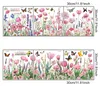 3er-Set Wandtattoos mit Aquarell-Wildblumen, Gras und Produktbild-Vorschau 5