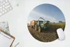 MuchoWow® Mauspad Mousepad Traktor - Anhänger - Mais - Grün Produktbild-Vorschau 5