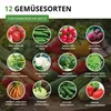 Gemüsesamen Set - 12 Sorten Samen - Saatgut Sortiment - Produktbild-Vorschau 2