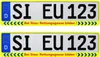 1 x Kennzeichenhalter - Rettungsgasse bilden - neon gelb Produktbild-Vorschau 4