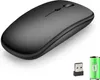 INF Kabellose Maus 2.4G - Leise optische Computermaus Produktbild-Vorschau 2