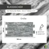 3D-Wandpaneele PVC | Schiefer Optik | Klassischer Produktbild-Vorschau 4