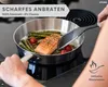 DIVORY Edelstahlpfanne 16 cm unbeschichtet – Ohne PTFE, Produktbild-Vorschau 4