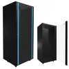 Extralink 42U Serverkast 800 x 800 mm, Zwart, Vrijstaand, Productafbeelding-voorbeeld 1