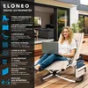 ELONEO chaise longue à bascule Outdoor avec sac, chaise Voir les images du produit 3