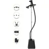 Collage image showing a garment steamer and its accessories. Náhled obrázku produktu