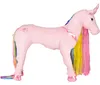 Happy People Barbie Einhorn mit Licht, Schweif und rosa Produktbild-Vorschau 3