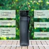 Trinkflasche 1L Sport Flasche Schraubverschluss BPA frei Produktbild-Vorschau 2
