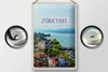 Blechschild Reise 20x30cm Schweiz Zürichsee Wald Stadt Produktbild-Vorschau 2