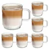 Gläser, Becher mit Henkel für Kaffee und Tee LUXITO STRIPS Produktbild-Vorschau 2