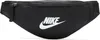 A black Nike waistpack with the Nike logo in white. Náhled obrázku produktu