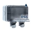 Außensteckdose IP66 2-fach wasserdicht abschließbar Outdoor Produktbild-Vorschau 2