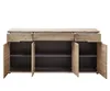 Sideboard >Bellano< in Viking Oak Nachbildung, MDF, Produktbild-Vorschau 3