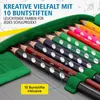 itenga Schüler-Etui Mäppchen Blockgame Pixel 28 teilig Produktbild-Vorschau 5