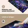 KitchenYeah© Herdabdeckplatte Blumen - Nacht - Lupine - Produktbild-Vorschau 2