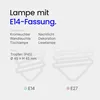 Asalite LED-Lampe G45 E14 6W 510lm 3000K 220-240V 3 Stück Produktbild-Vorschau 5