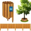 A product image showing wooden garden edging and a tree surrounded by similar edging. Produktbild-Vorschau