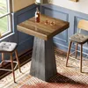 Tribesigns 100 cm quadratischer Bartisch, hoher Bistrotisch Produktbild-Vorschau 7