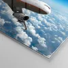 Bilder auf glas - Passagier Flugzeug Motoren Wolken - Produktbild-Vorschau 5